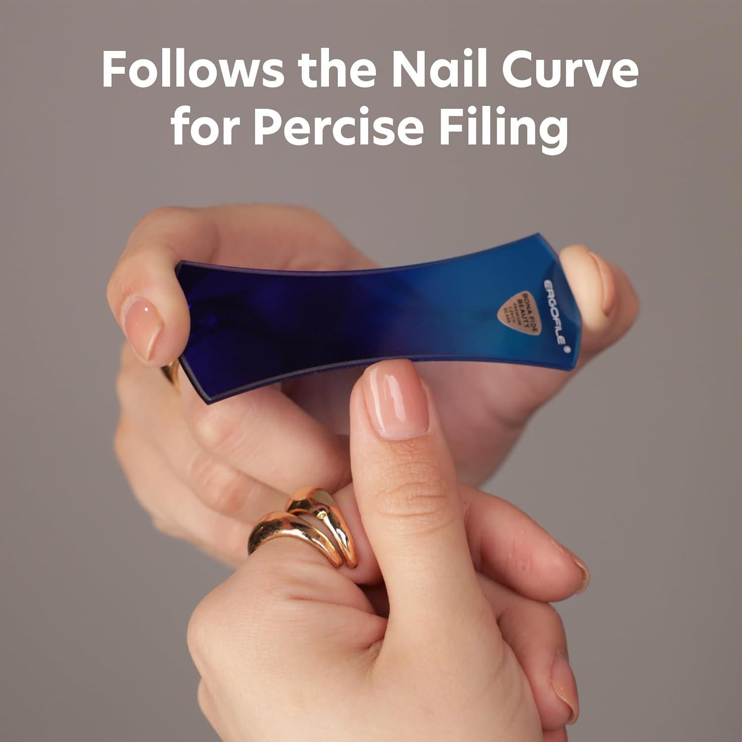 Juego de Limado de Uñas de Vidrio BONA Fide Beauty 2 Piezas