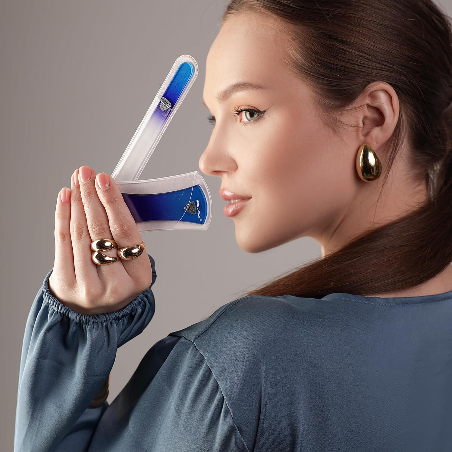 Juego de Limado de Uñas de Vidrio BONA Fide Beauty 2 Piezas