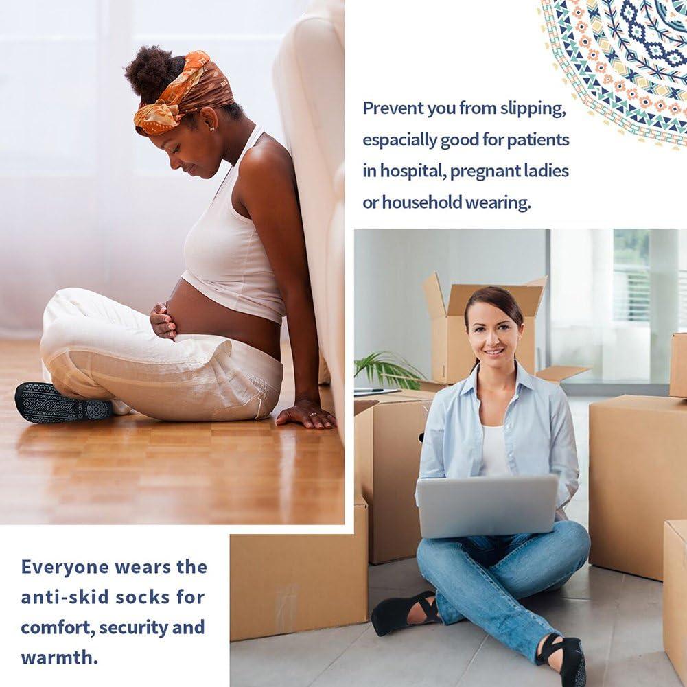 Calcetines de Yoga Ozaiic Antideslizantes para Mujeres - Talla Única