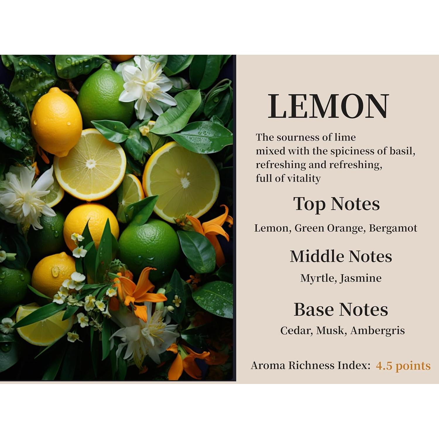 Juego de Ambientadores de Automóvil DEGUI Aroma Limón 2 Piezas