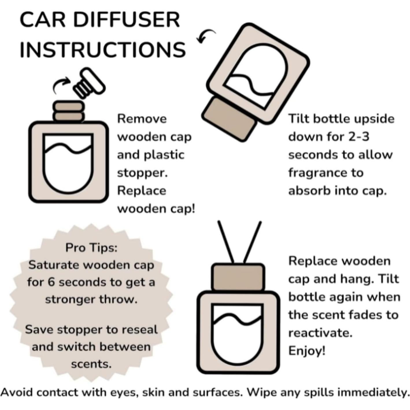 Juego de Ambientadores de Automóvil DEGUI Aroma Limón 2 Piezas