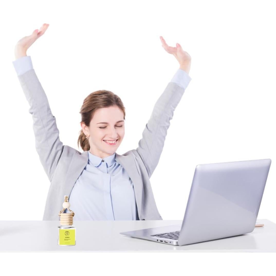 Juego de Ambientadores de Automóvil DEGUI Aroma Limón 2 Piezas