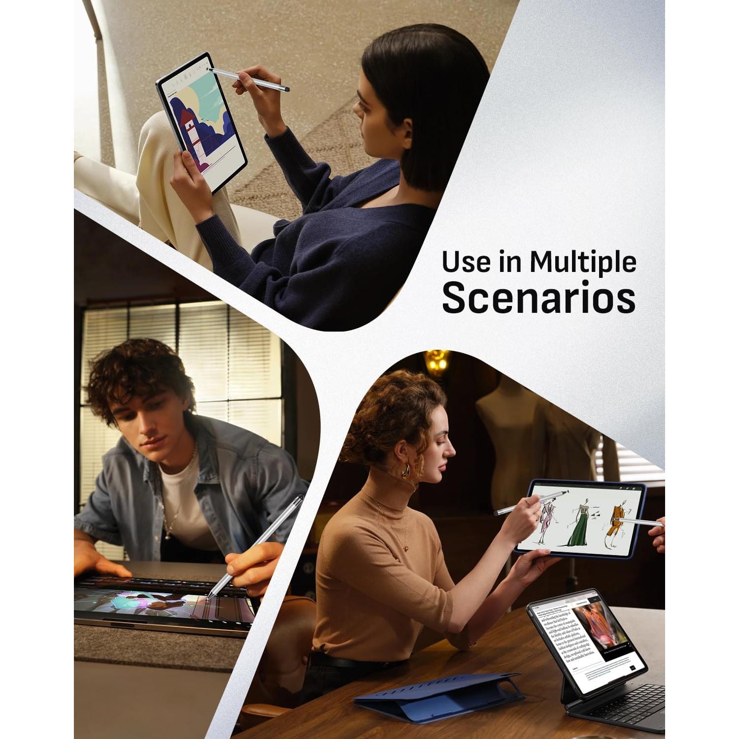 Set de Stylus 2-en-1 MYSTILUCK con 5 Bolígrafos y 14 Puntas