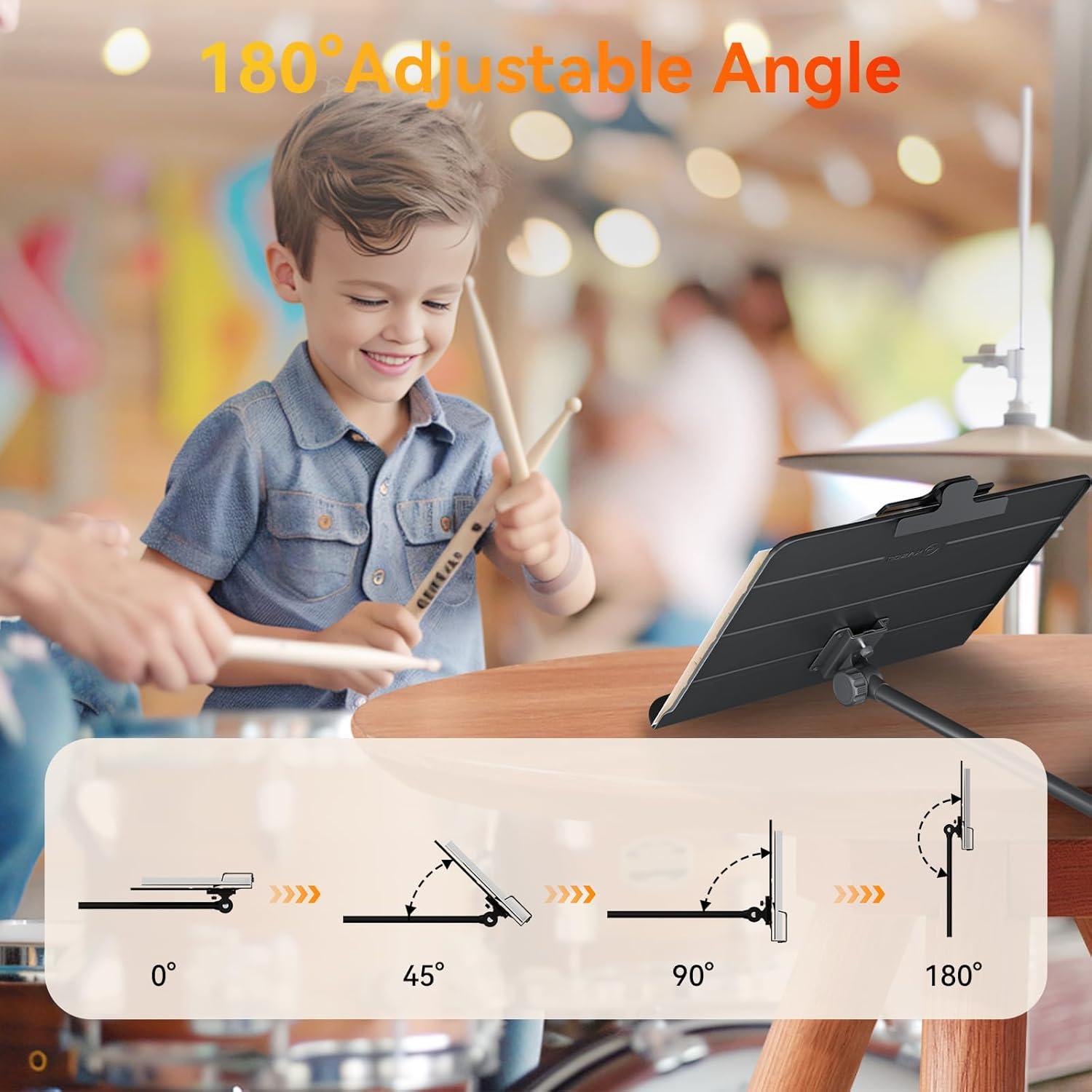 Soporte de Partituras Plegable K KASONIC MS-109BK Negro