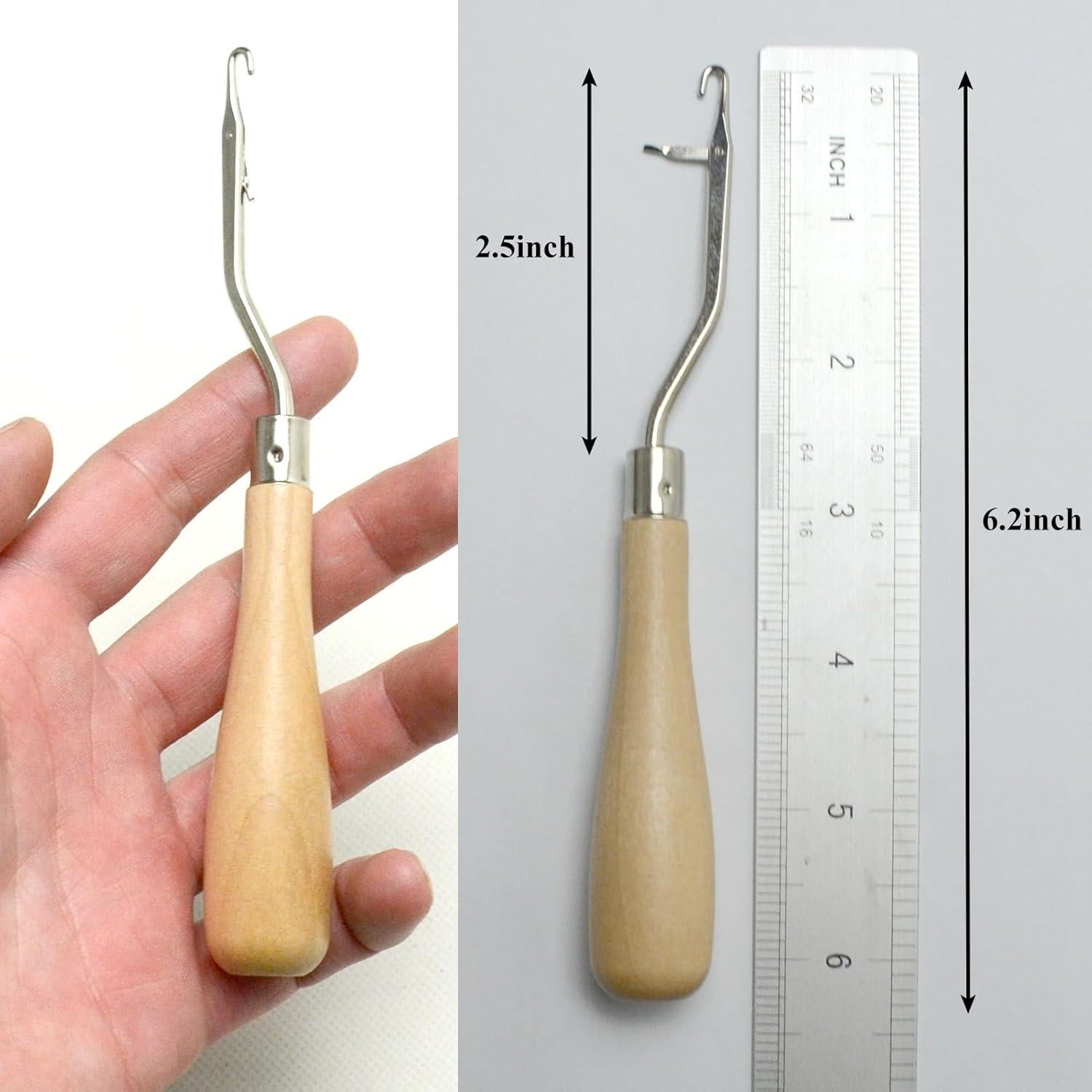 Herramienta de Gancho de Cierre Luwigs 3PCS para Ganchillo