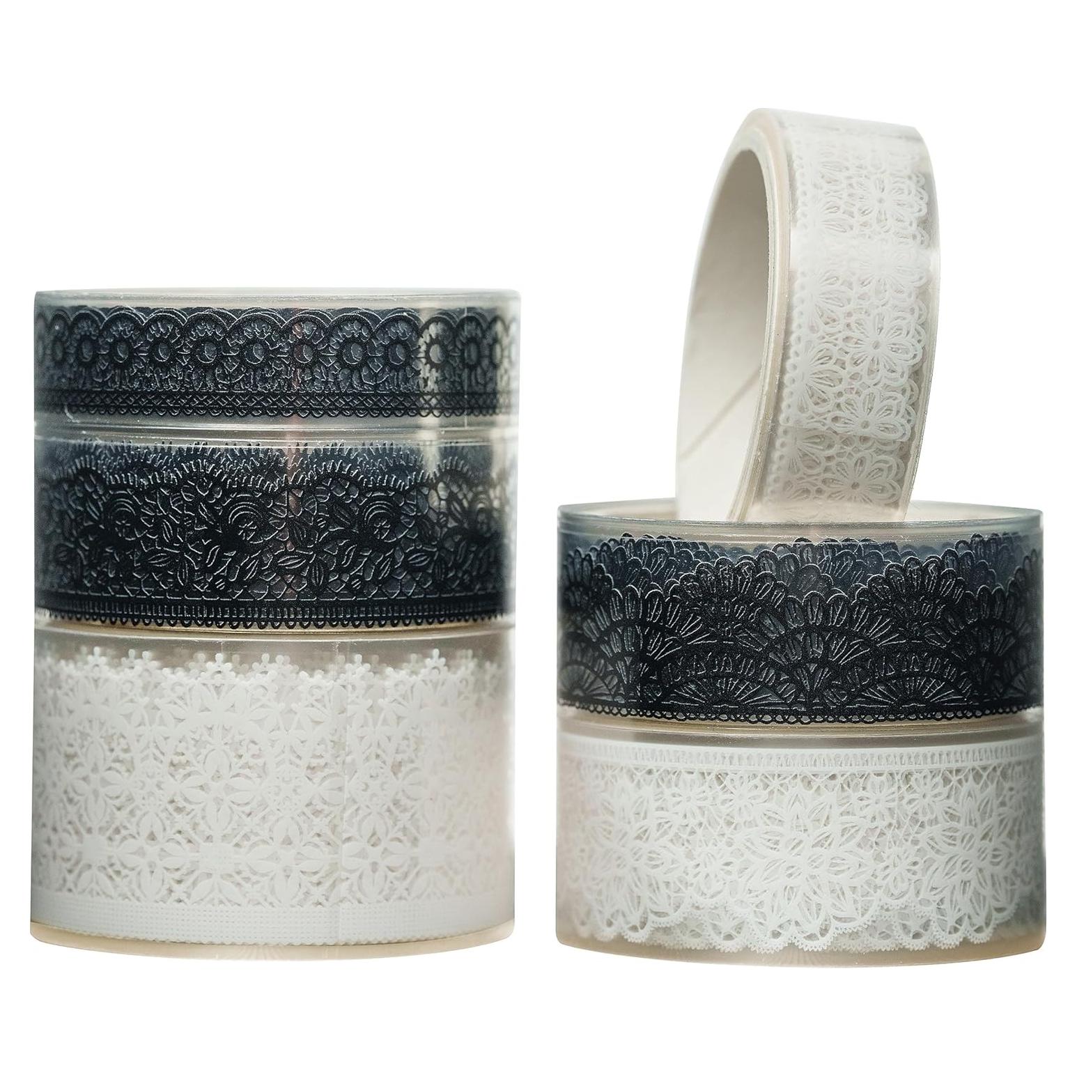 Set de 6 Rollos de Cinta Washi Decorativa PET - Songdao