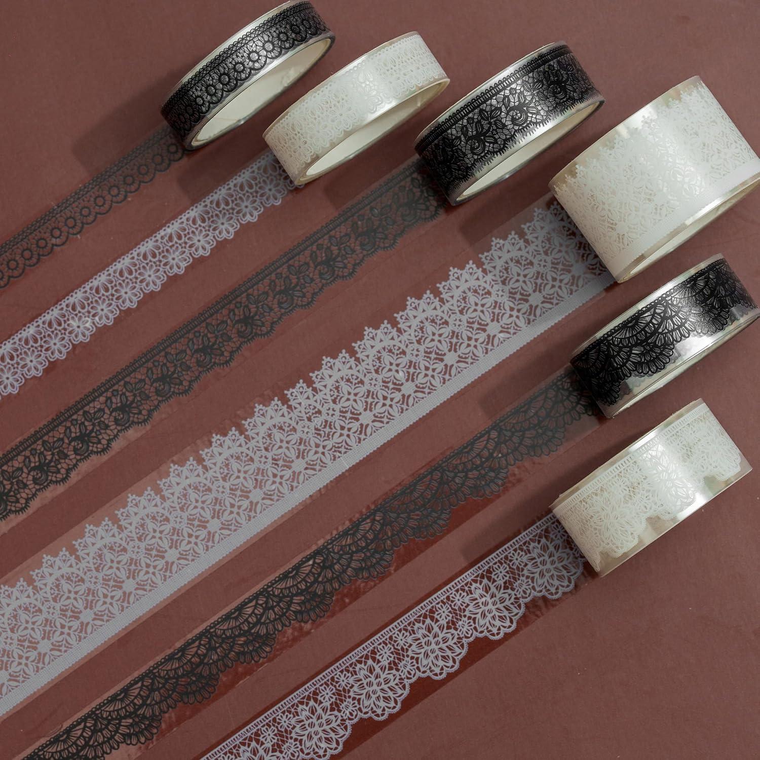 Set de 6 Rollos de Cinta Washi Decorativa PET - Songdao