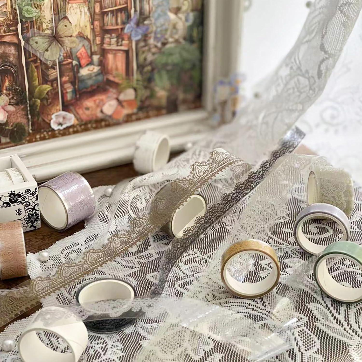 Set de 6 Rollos de Cinta Washi Decorativa PET - Songdao