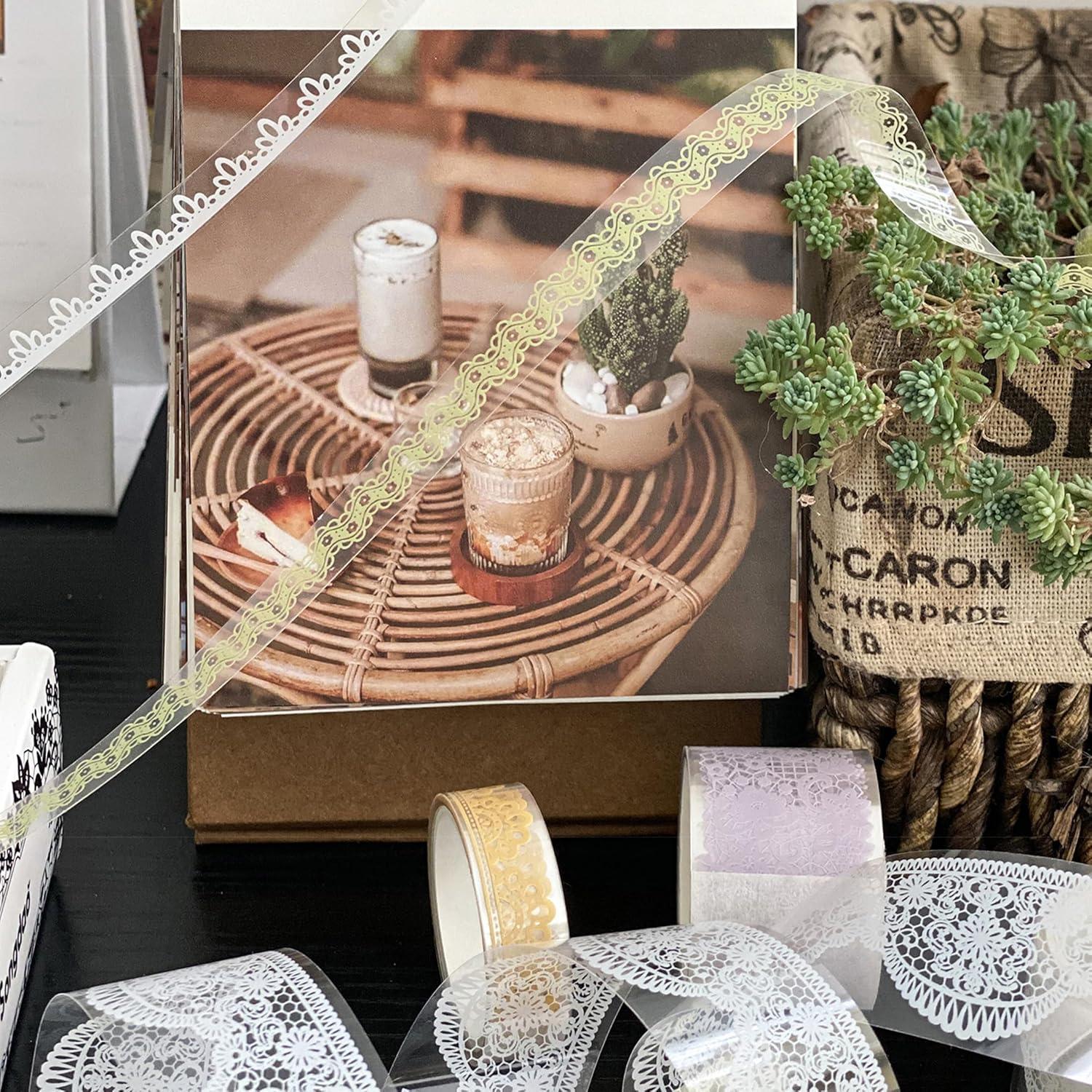 Set de 6 Rollos de Cinta Washi Decorativa PET - Songdao