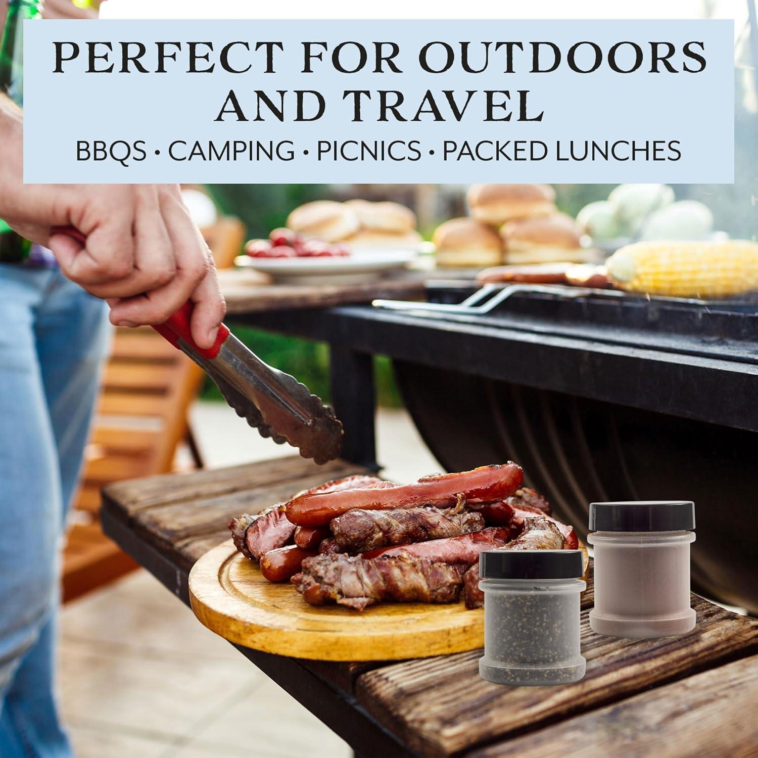 Frascos de Especias Mini Cornucopia 30ml con Tamiz - Paquete de 12