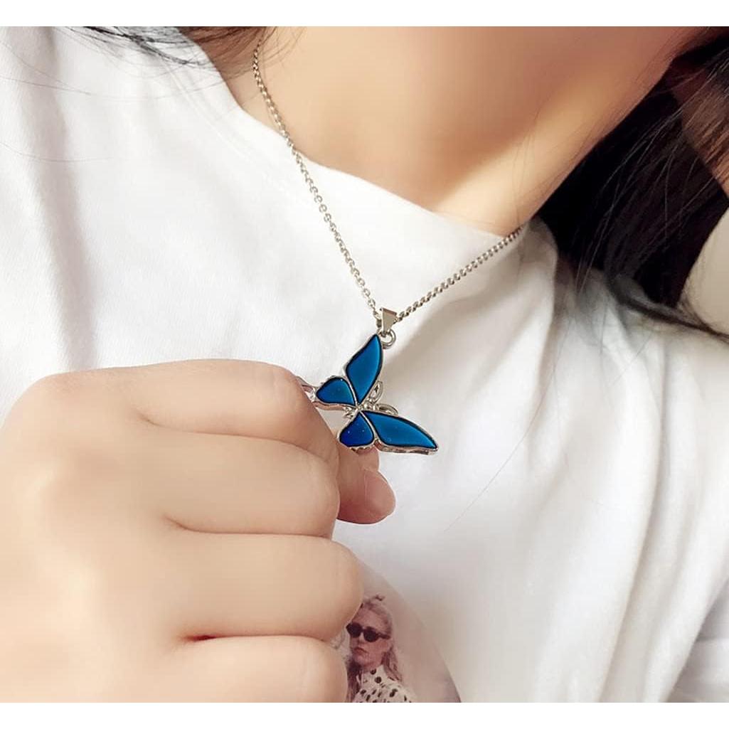 Collar Colgante Cambiante de Color Aleación Acero Inoxidable