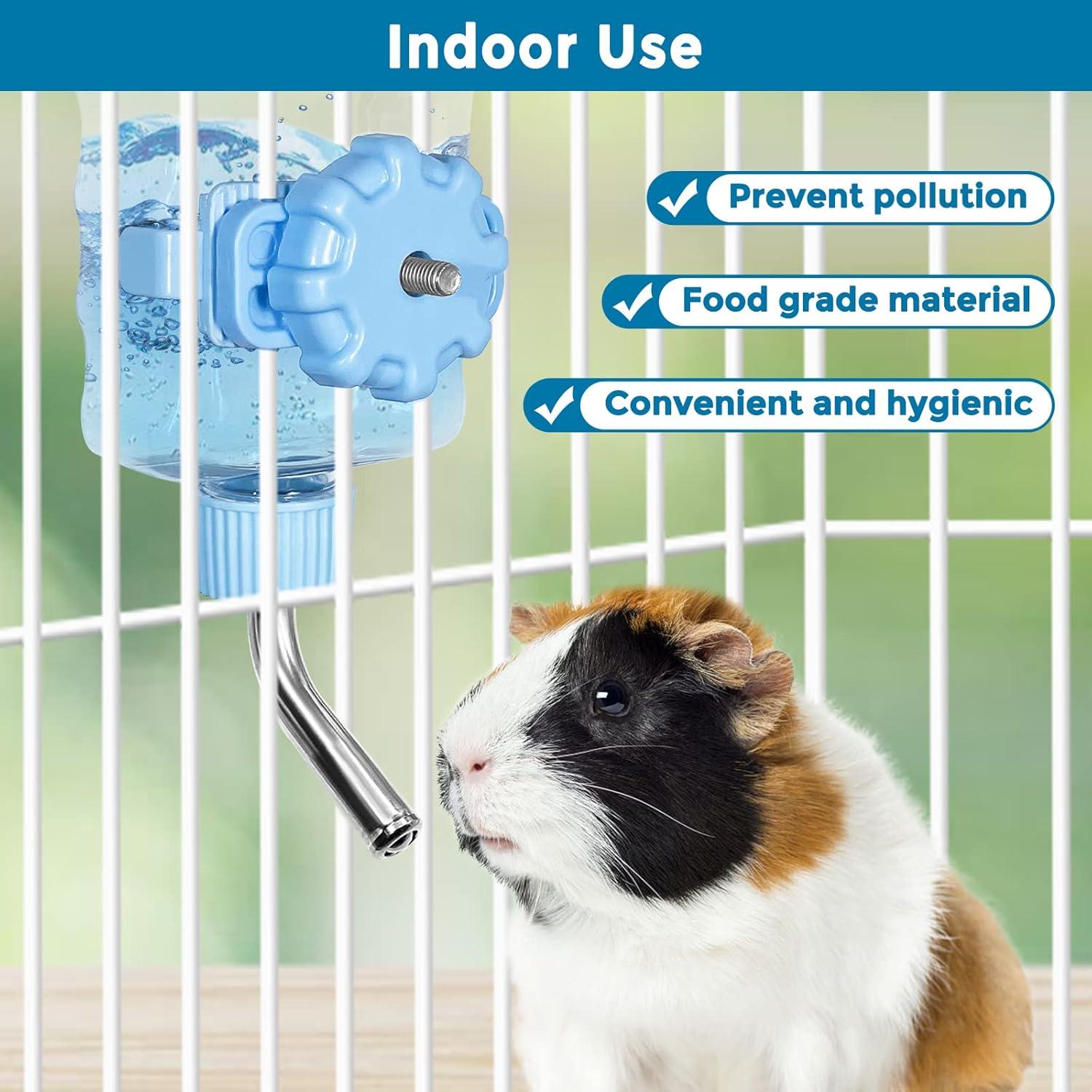 Botella de Agua para Mascotas Pequeñas Vannon 177ml Azul