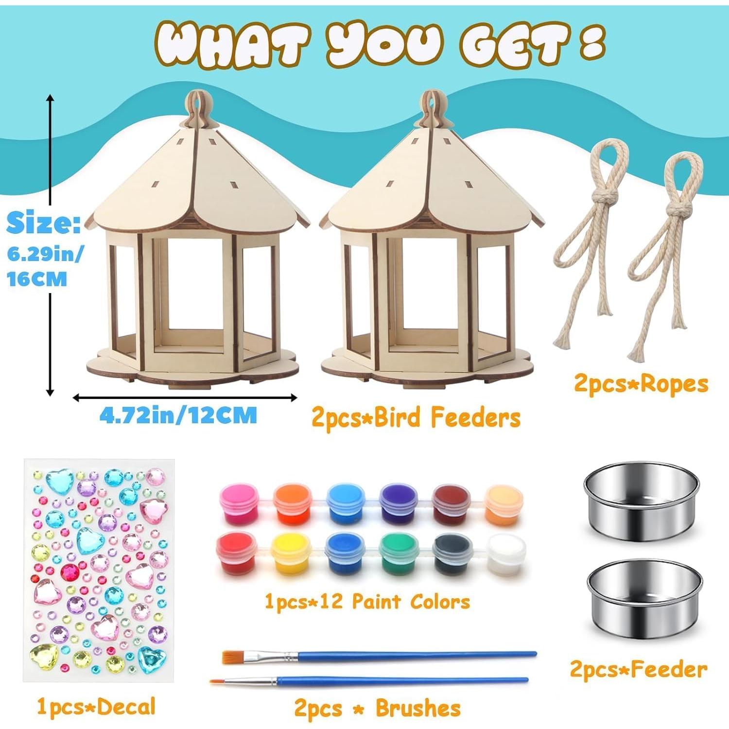 Kit de Manualidades Col-Pary para Comedero de Aves DIY - 2 Piezas