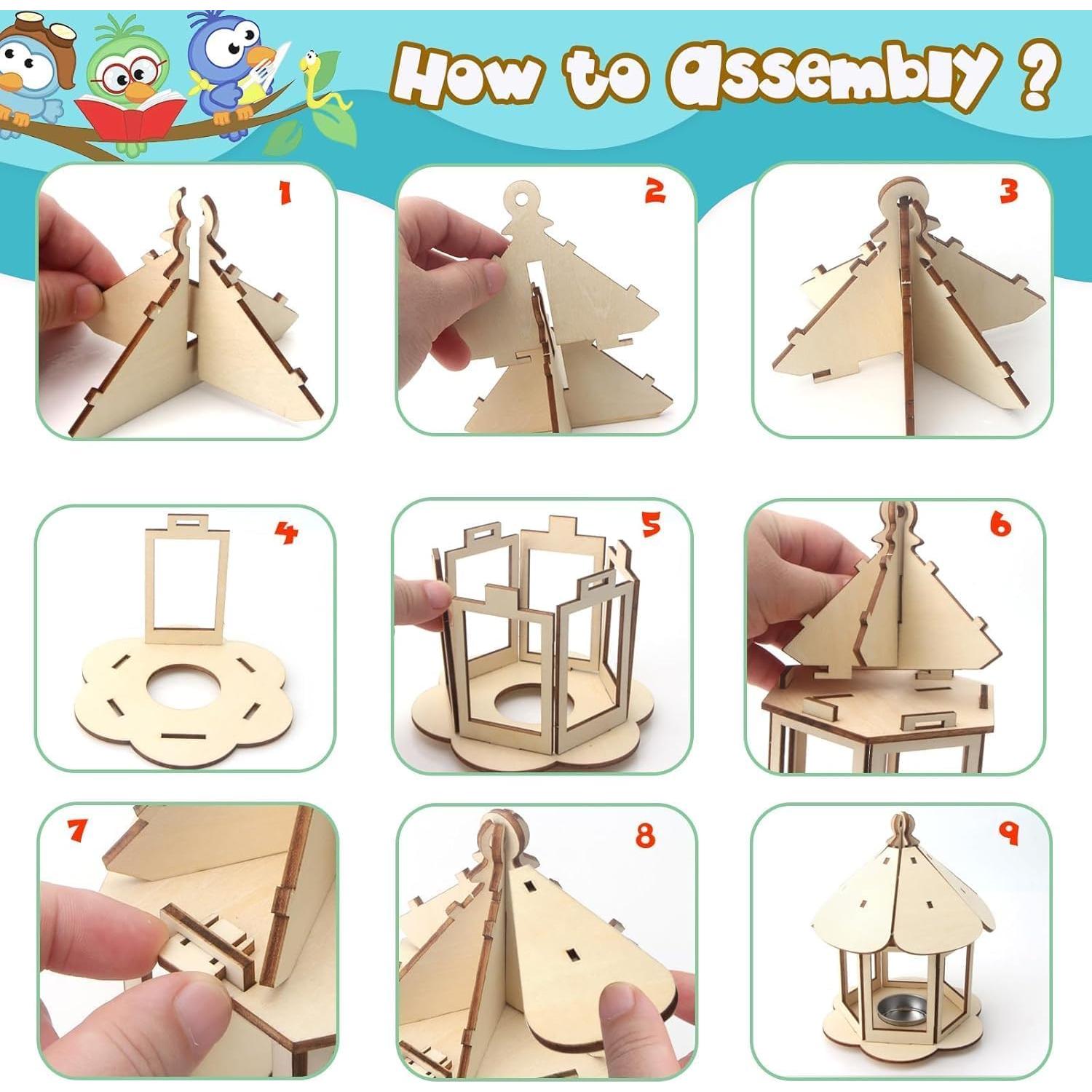 Kit de Manualidades Col-Pary para Comedero de Aves DIY - 2 Piezas