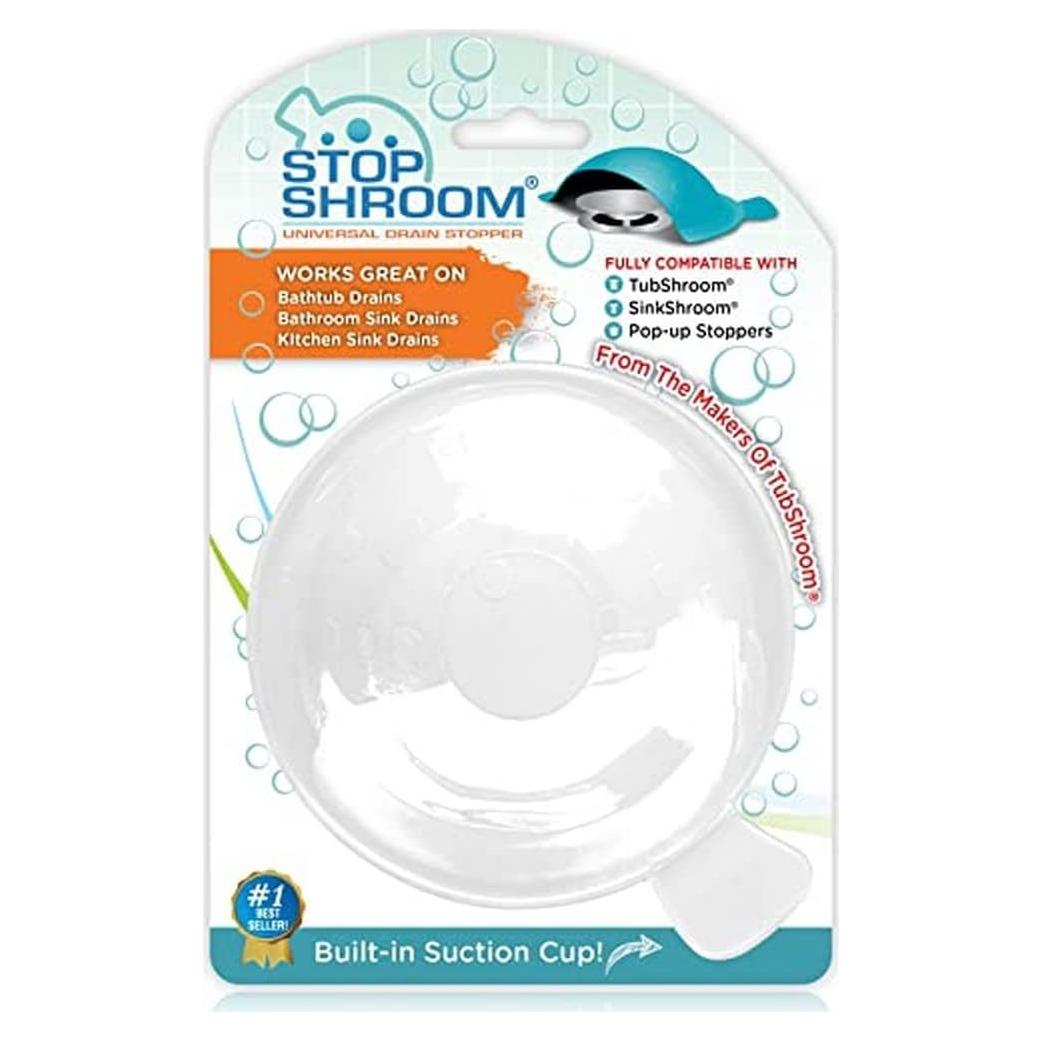 Tapón de Desagüe Universal StopShroom - Silicona Blanca