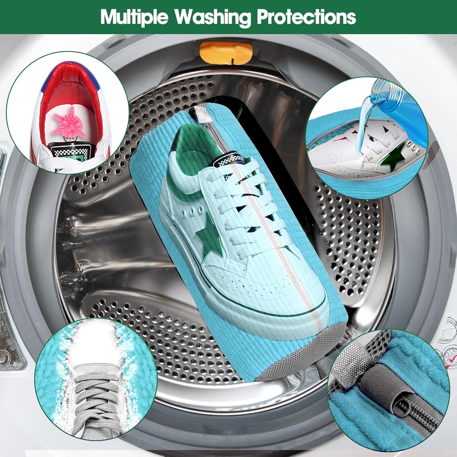 Bolsa de Lavado de Zapatos Gardon - 2 Piezas, Protección Cremallera
