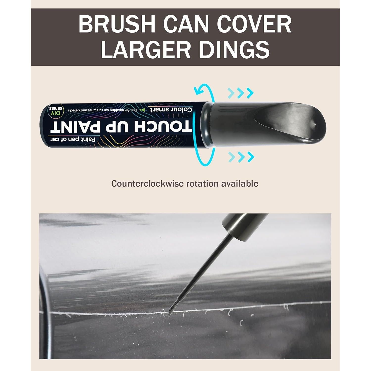 Bolígrafo de Pintura de Retoque bylikeho 12ml Negro