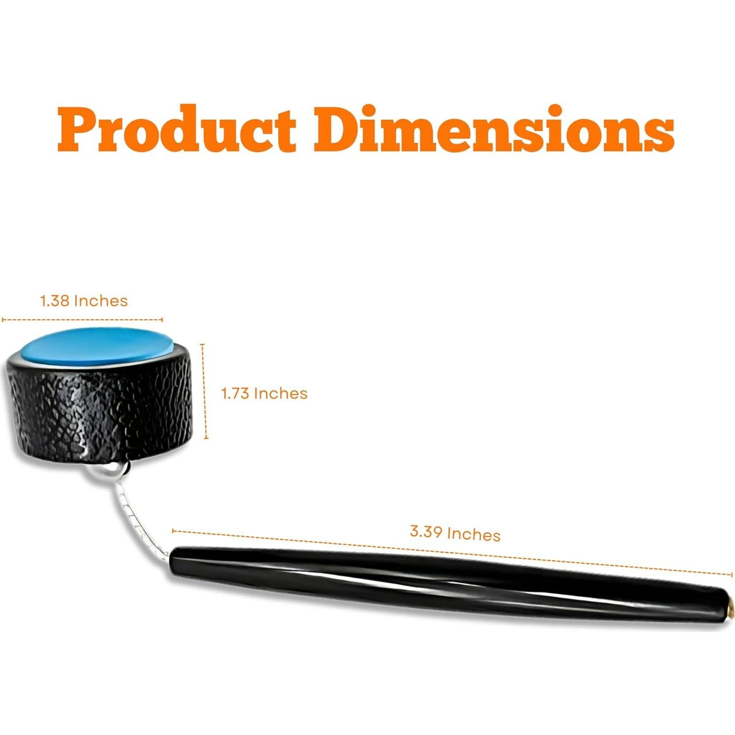 Soporte de Tiza Circular Beer City Billiards con Tiza TAOM V10