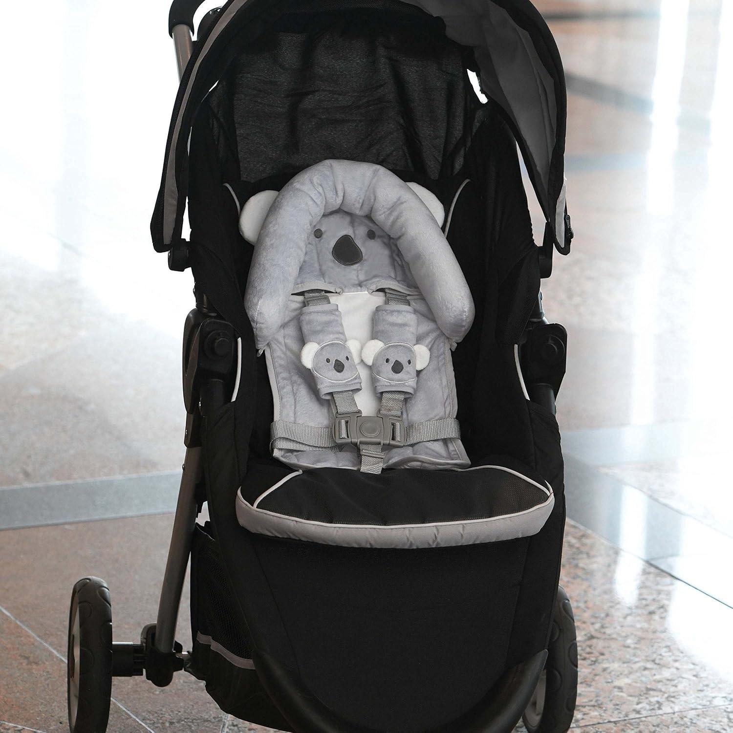 Conjunto Soporte Cabeza y Fundas Travel Bug para Bebés