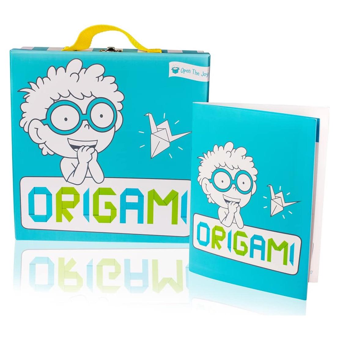 Kit de Origami Open The Joy - 150 Papeles de Doble Cara