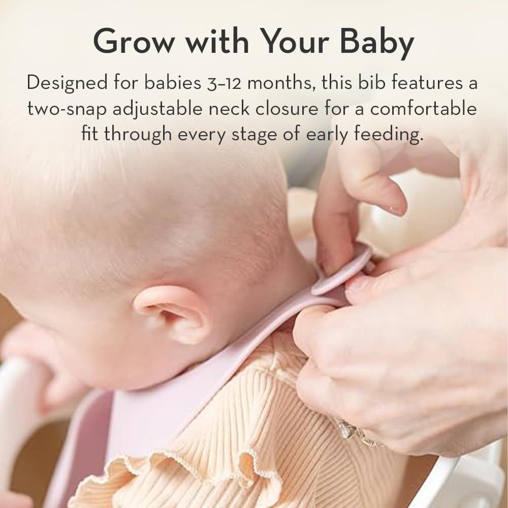 Babero de Silicona Bella Tunno - Diversión Alfabética 3-12 Meses