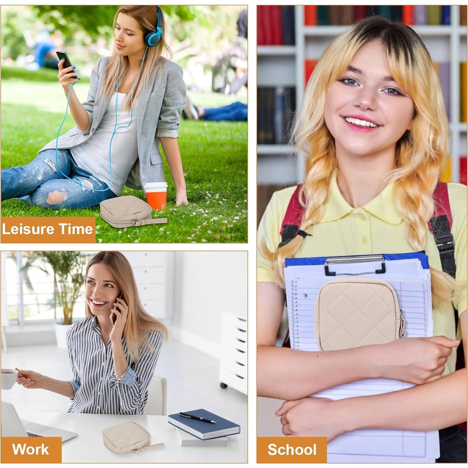 Bolsa de Almacenamiento para Compresas Beige LS0001-PU