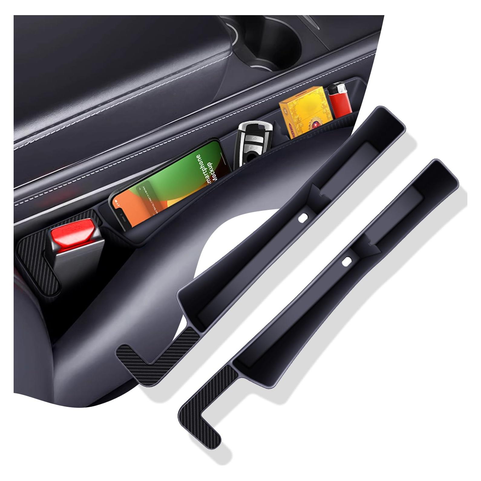 Organizador de Relleno Espacio Asientos Coche ONISMEZ 2PCS USB