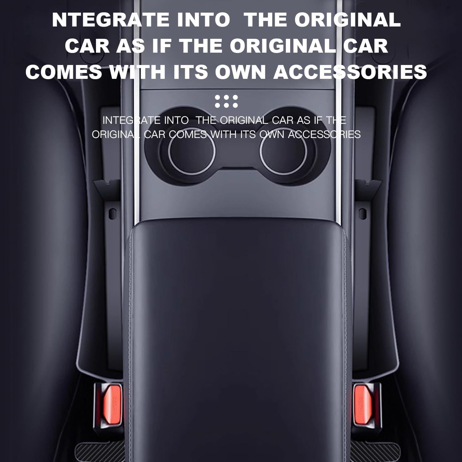 Organizador de Relleno Espacio Asientos Coche ONISMEZ 2PCS USB