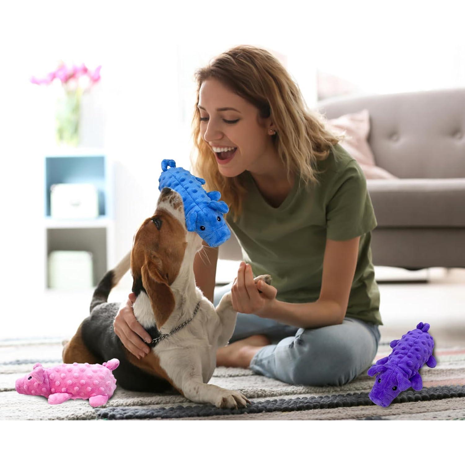 Juguete Squeaky para Perros okegztoa Cerdo Interactivo