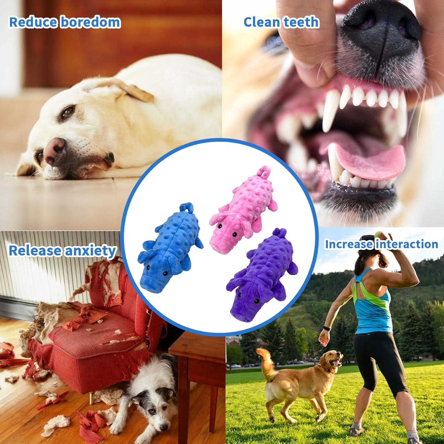 Juguete Squeaky para Perros okegztoa Cerdo Interactivo