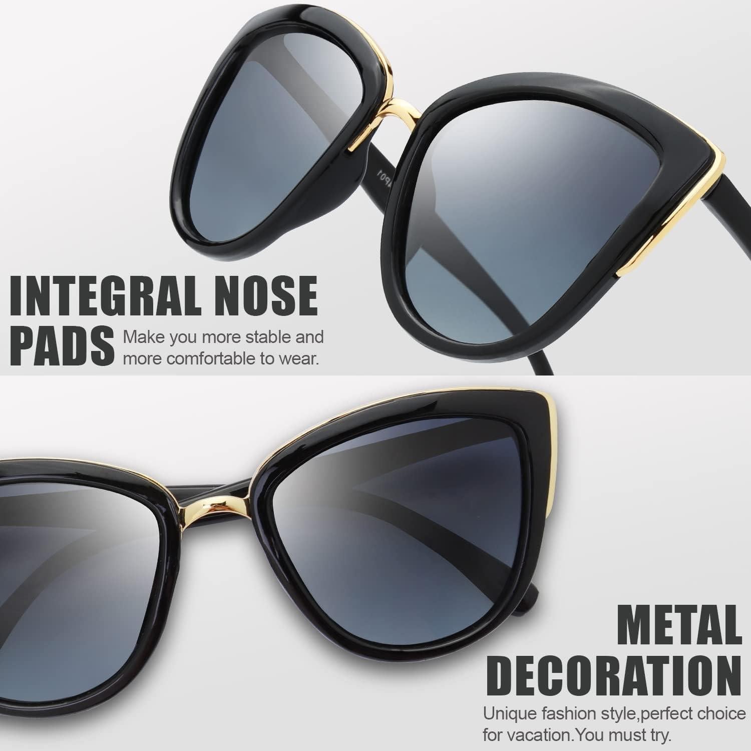 Gafas de Sol Retro Polarizadas The Fresh FR17264P - Ojo de Gato