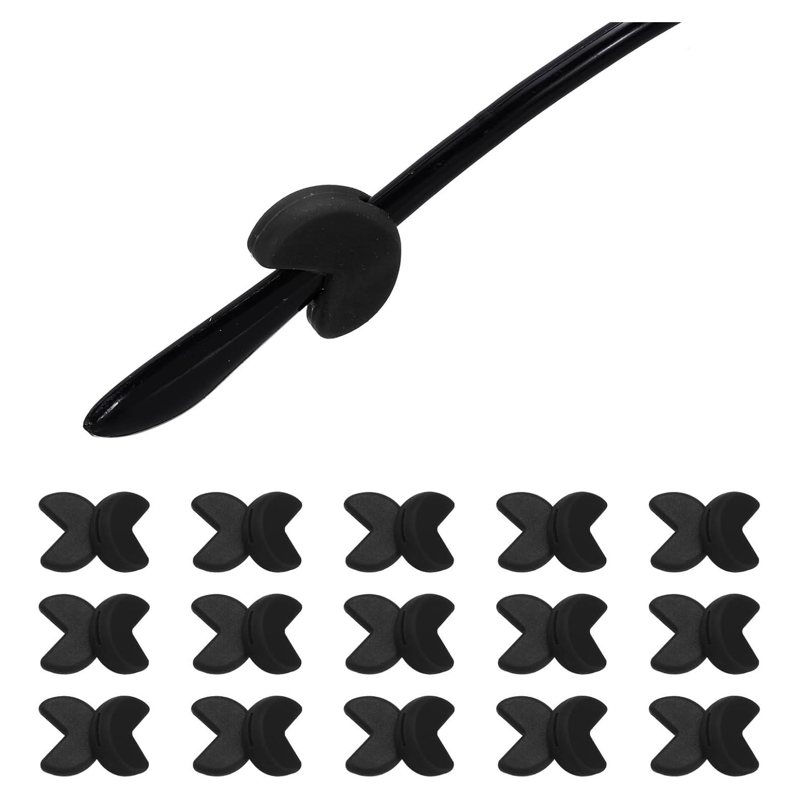 Retenedor de Gafas de Silicona PATIKIL - 15 Pares Antideslizante