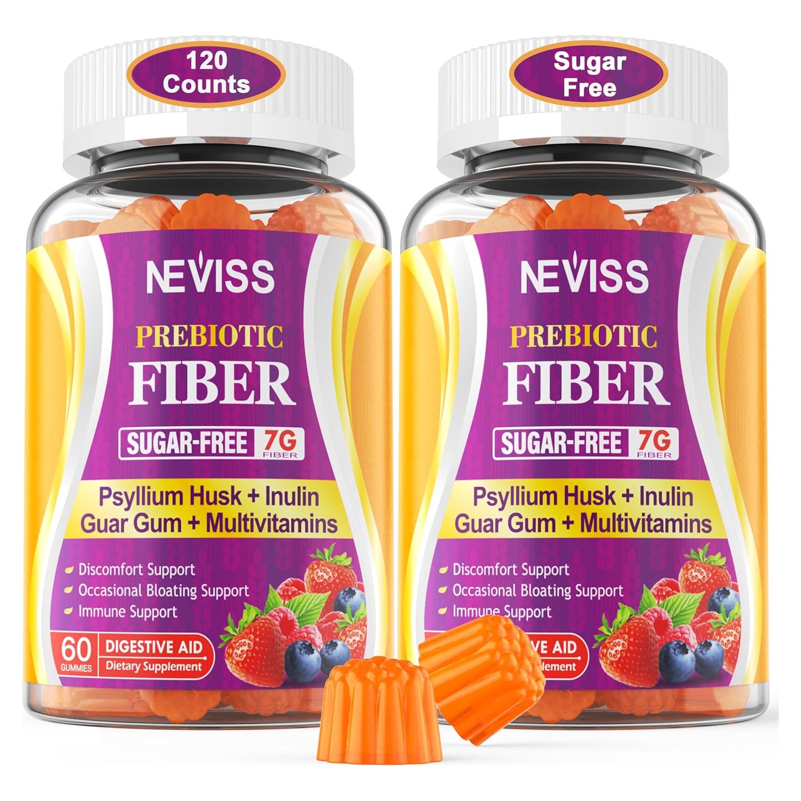 Gomitas de Fibra Neviss 7g - Salud Digestiva Sin Azúcar