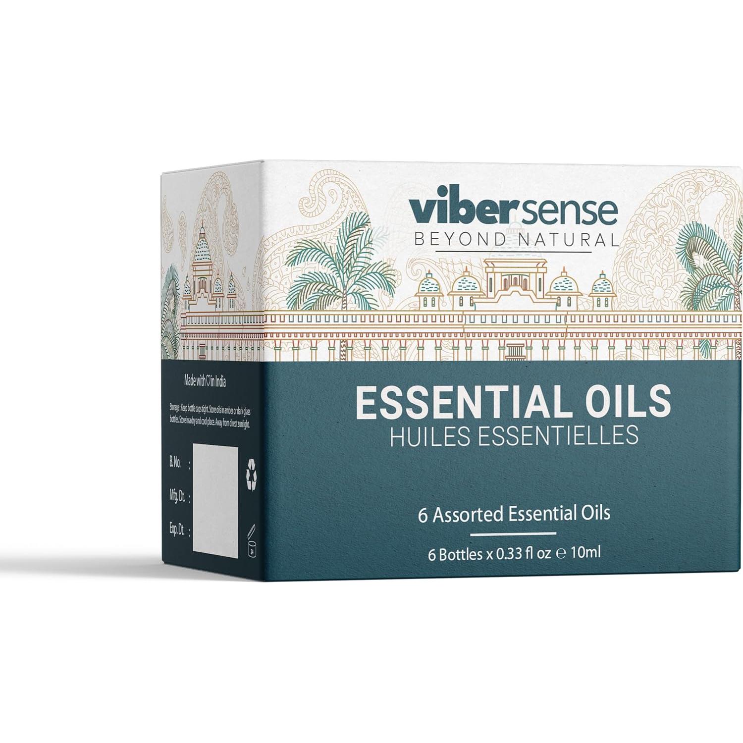 Juego de Aceites Esenciales 100% Puro Vedherbz 6x10ml