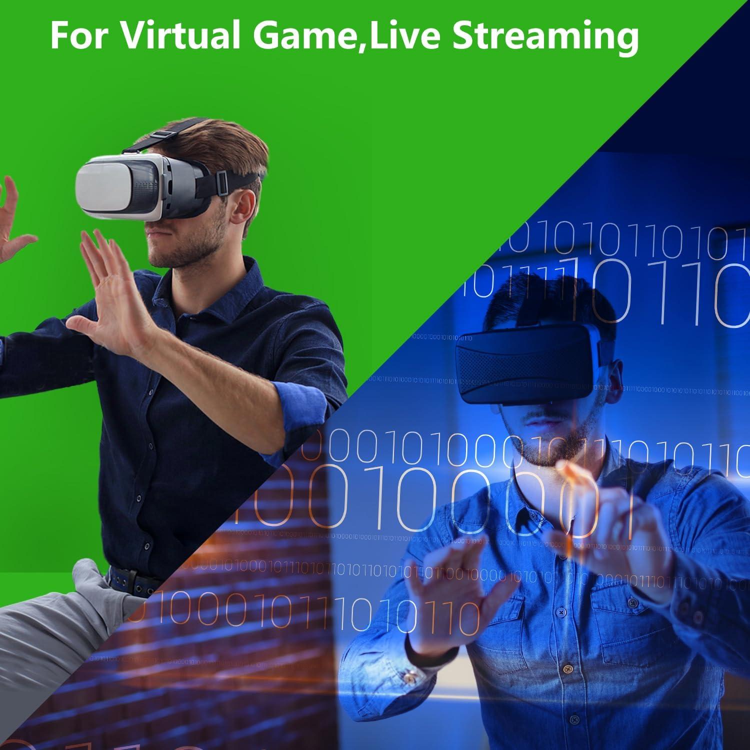 Fondo de Pantalla Verde HEMMOTOP 1.52x1.98m Chroma Key