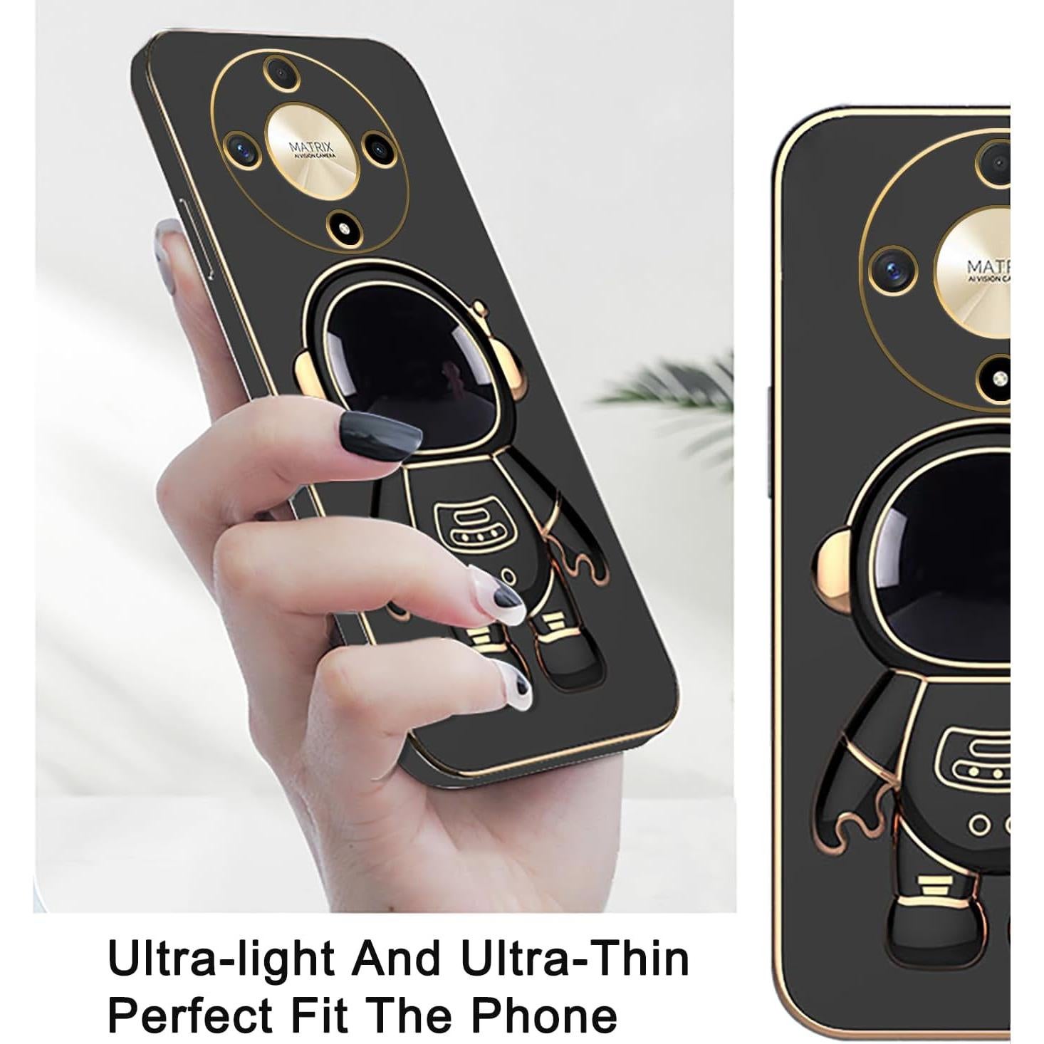 Funda de Silicona Honor Magic 6 Lite con Soporte Astronauta