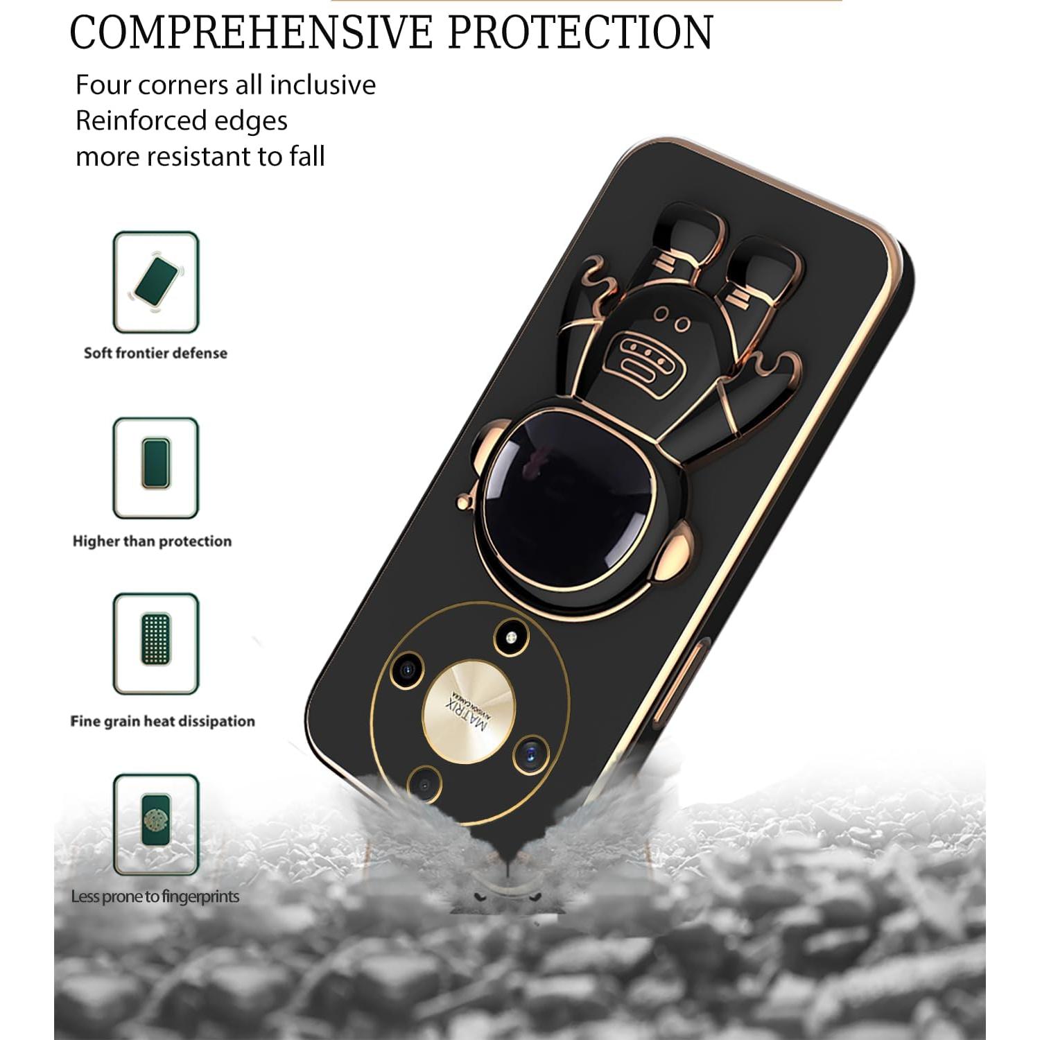 Funda de Silicona Honor Magic 6 Lite con Soporte Astronauta