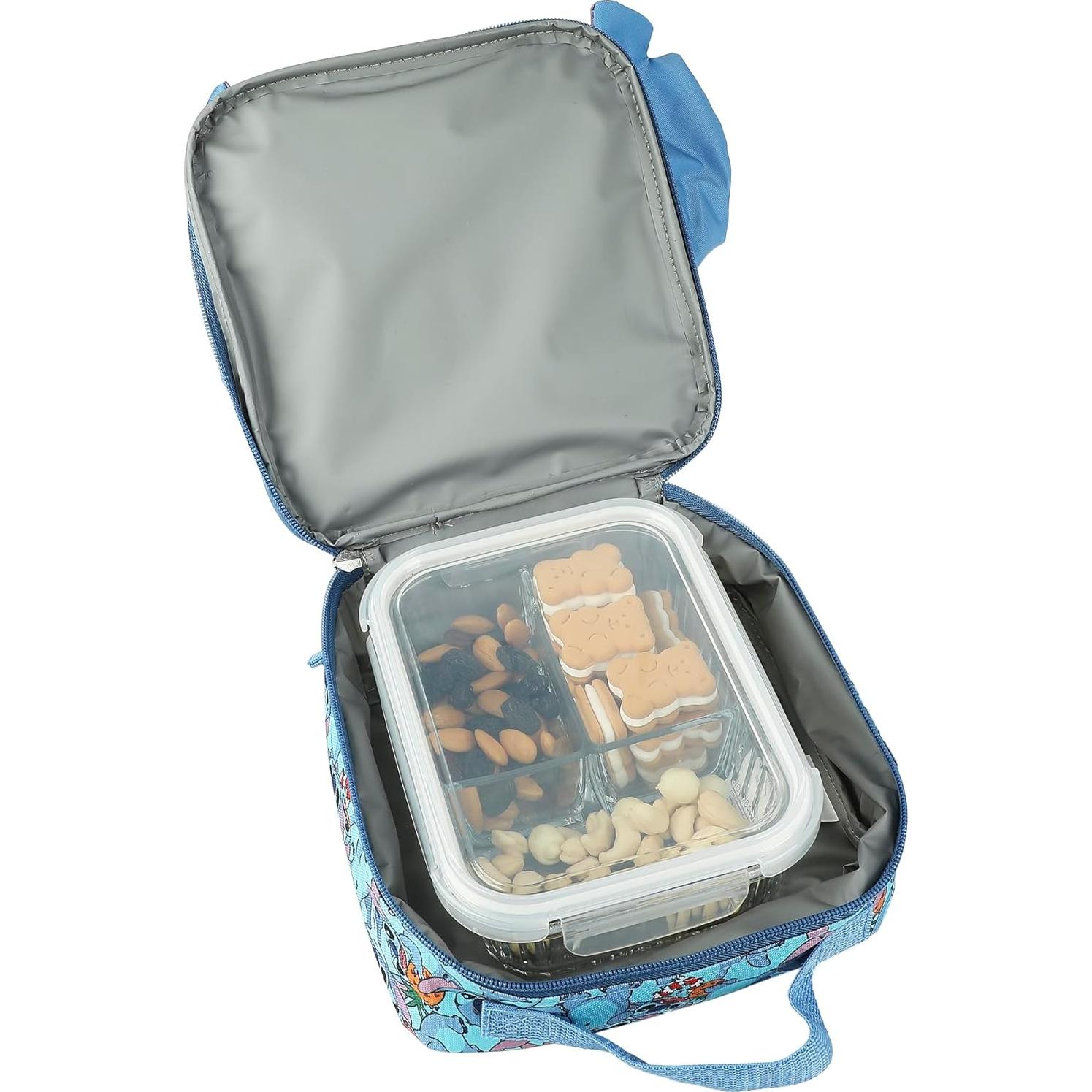 Set Mochila y Kit Almuerzo Disney Stitch 40.64x30.48cm