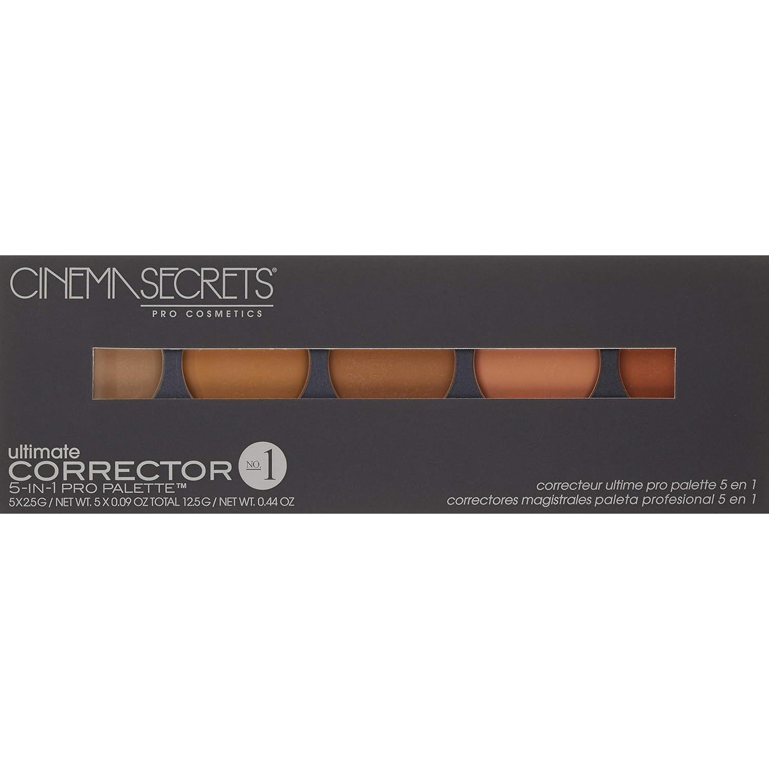 Paleta Correctora 5-En-1 Cinema Secrets - Cobertura Alta