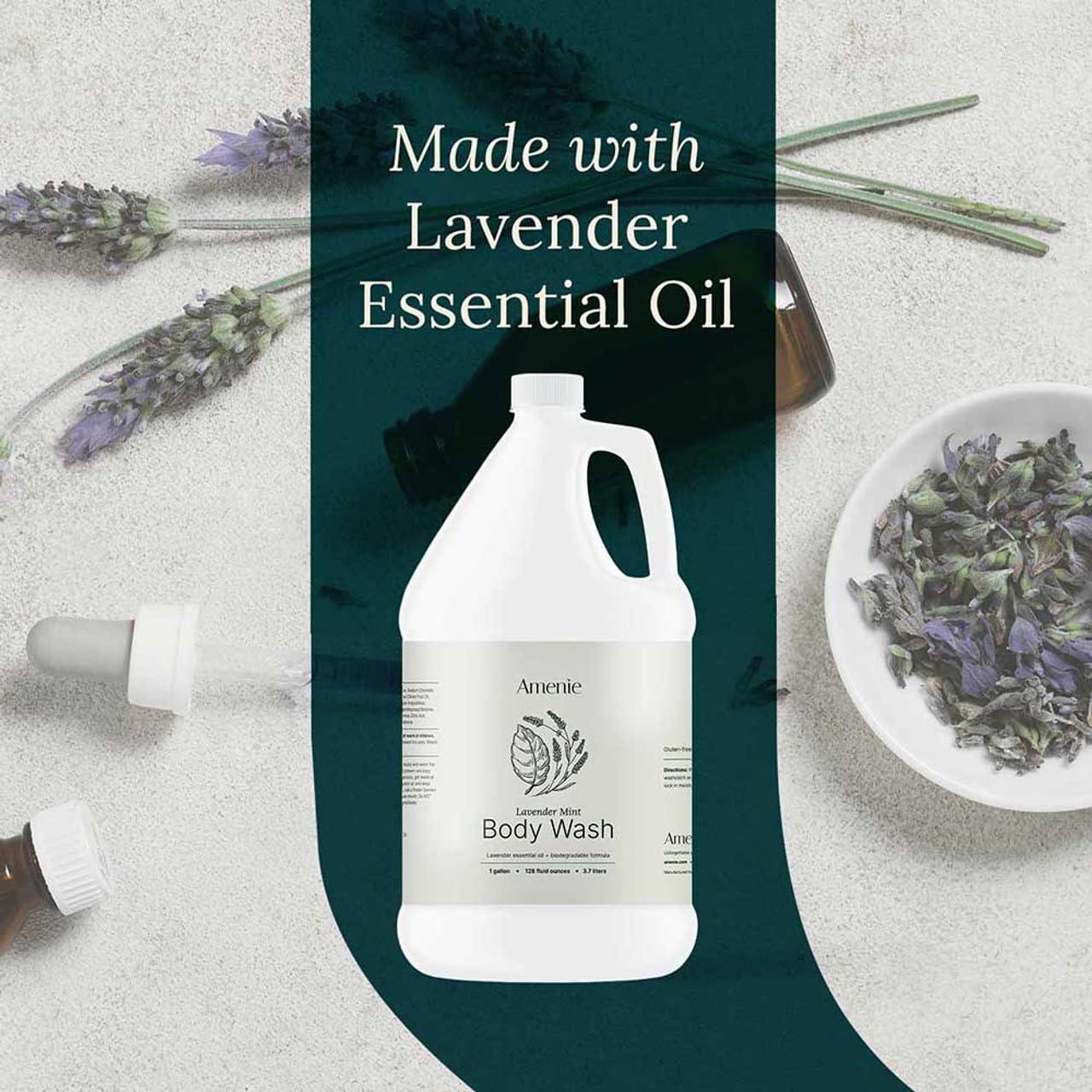 Jabón Corporal Refrescante Amenie 1 Galón Menta y Lavanda