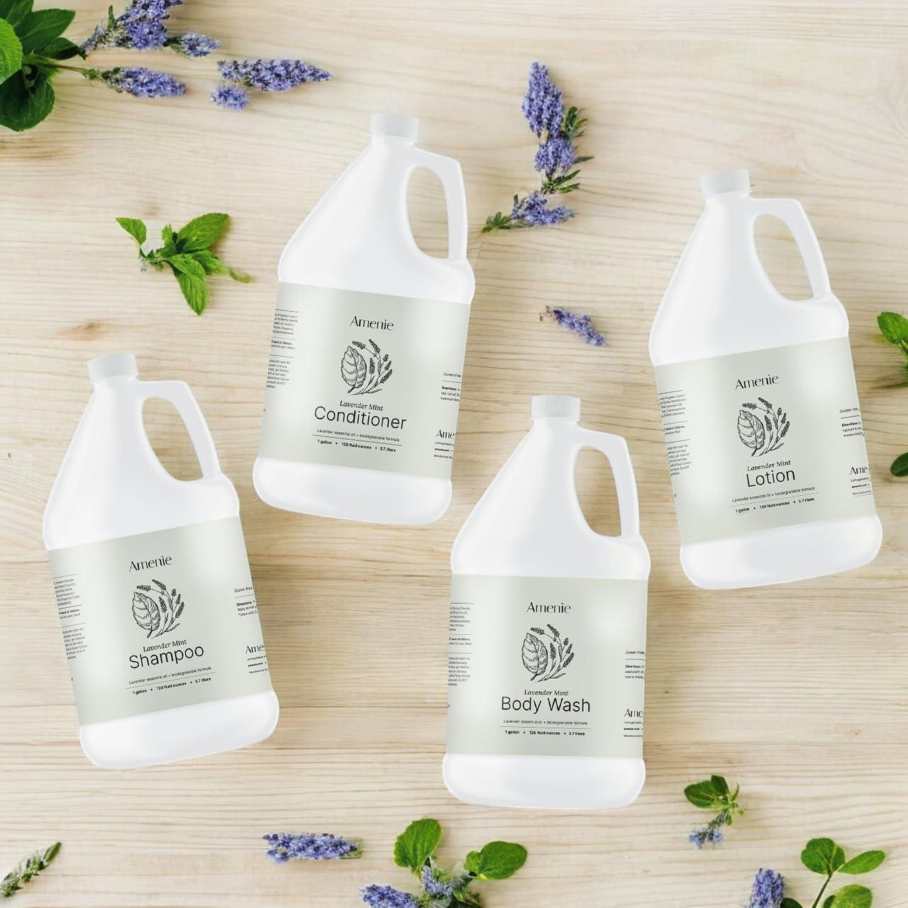 Jabón Corporal Refrescante Amenie 1 Galón Menta y Lavanda