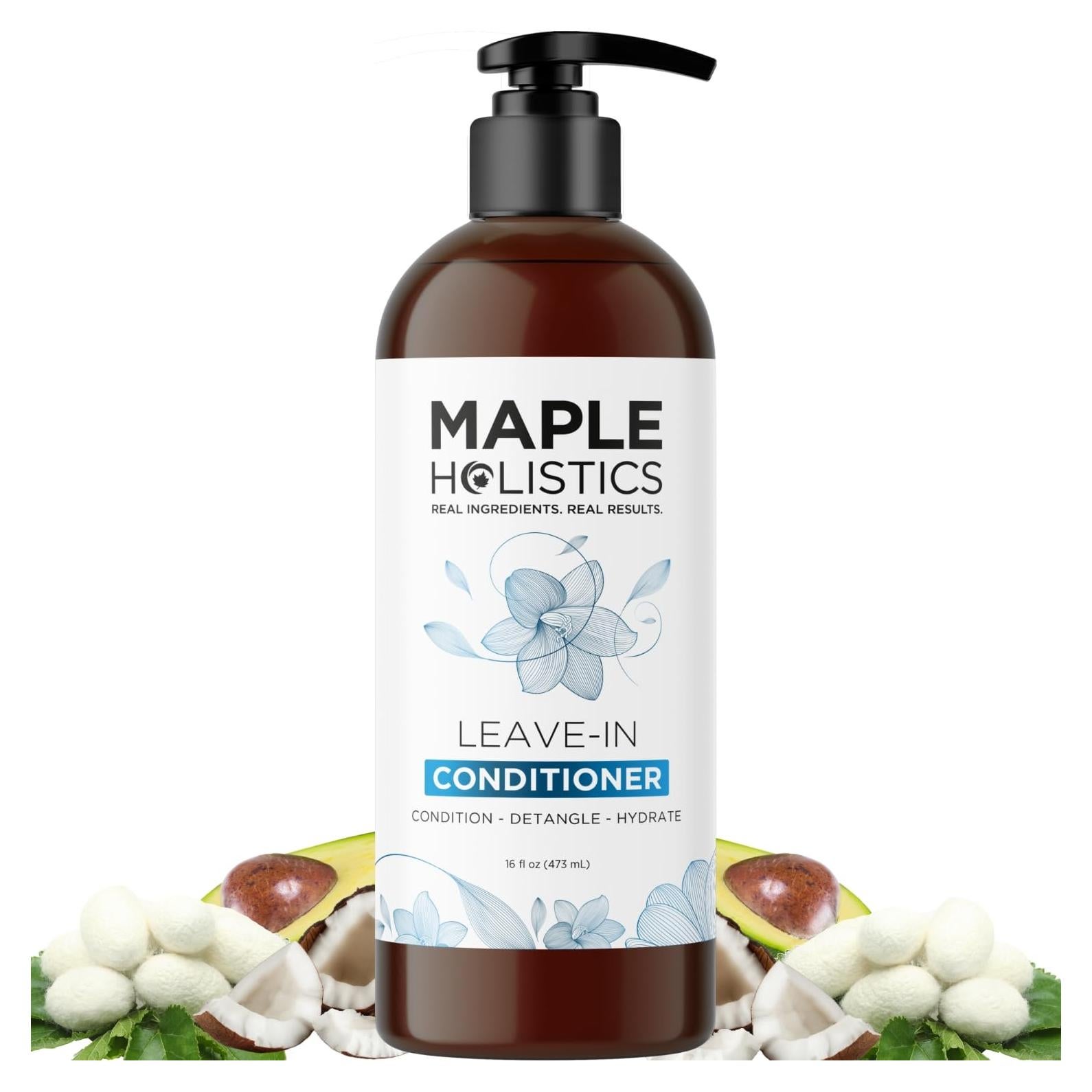 Acondicionador Sin Enjuague Maple Holistics 473 ml Hidratante