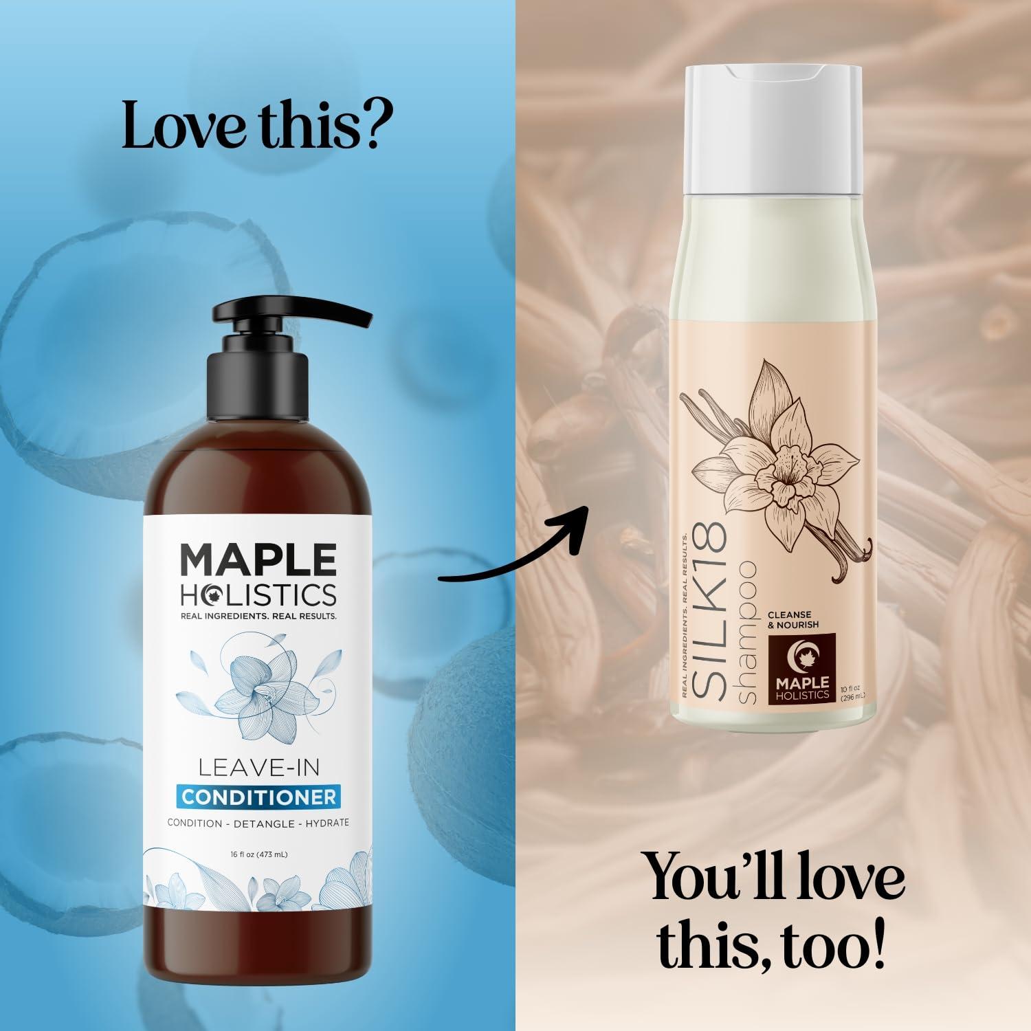 Acondicionador Sin Enjuague Maple Holistics 473 ml Hidratante