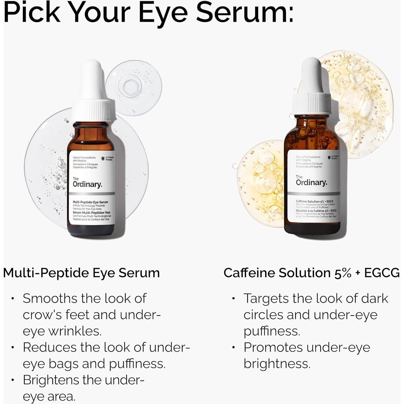 Suero para Ojos The Ordinary Multi-Péptido 14.79 ml Antienvejecimiento