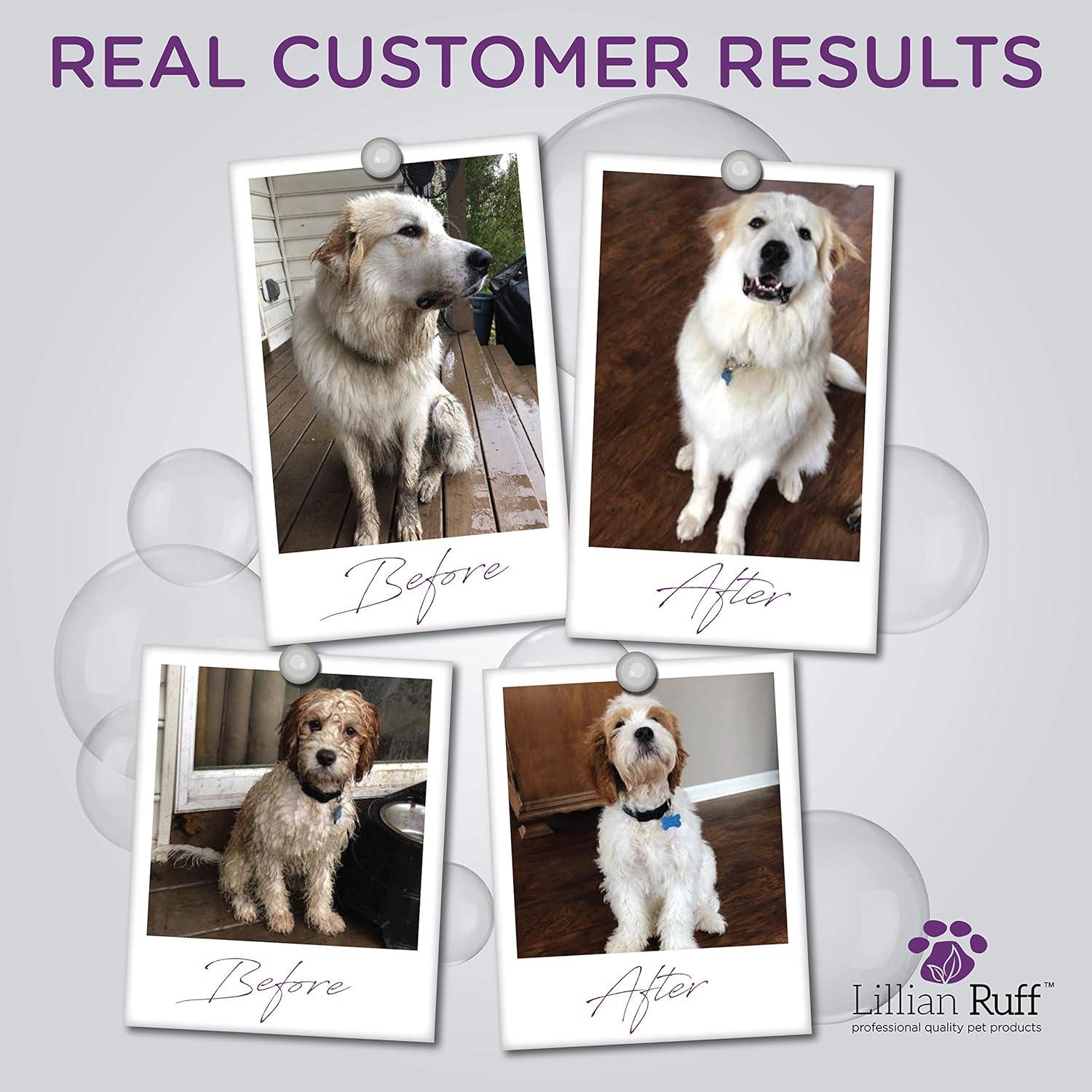 Champú Blanqueador Profesional Lillian Ruff 3.78L para Perros