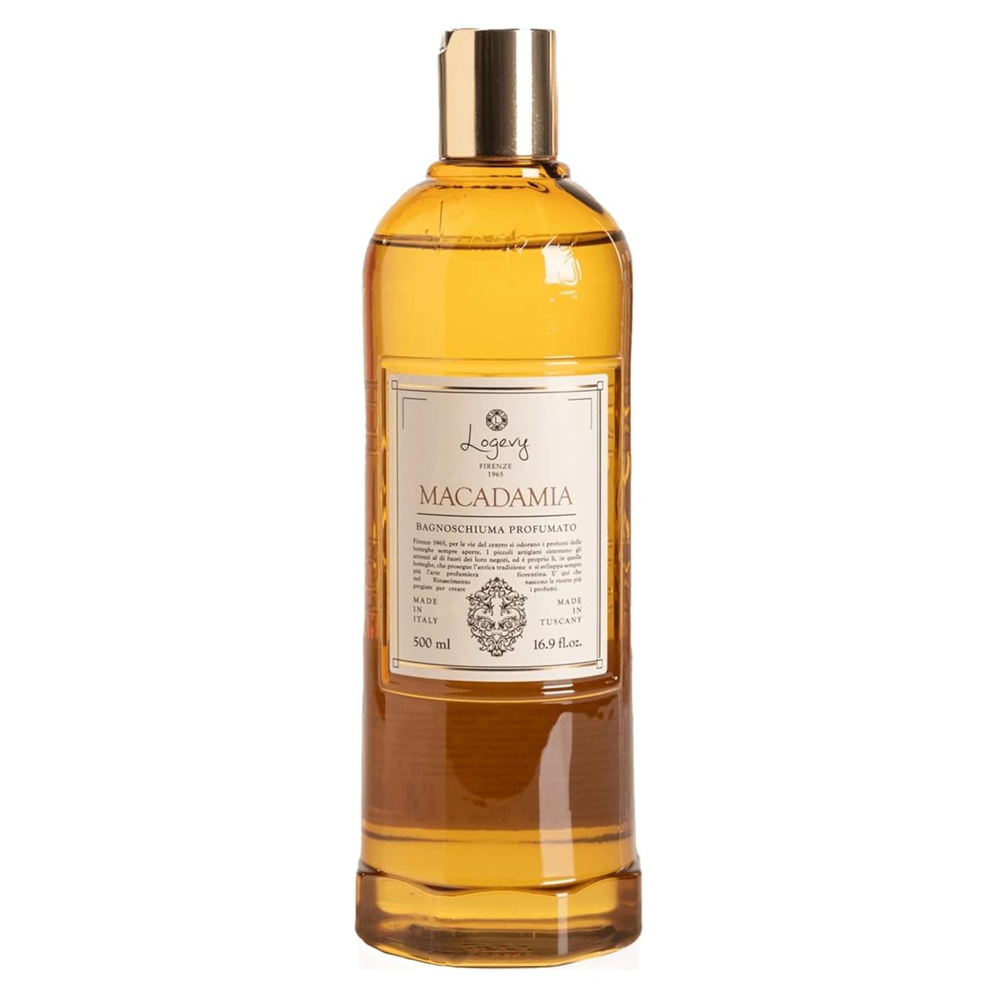 Gel de Ducha Logevy Macadamia 500ml - Hidratante y Suave