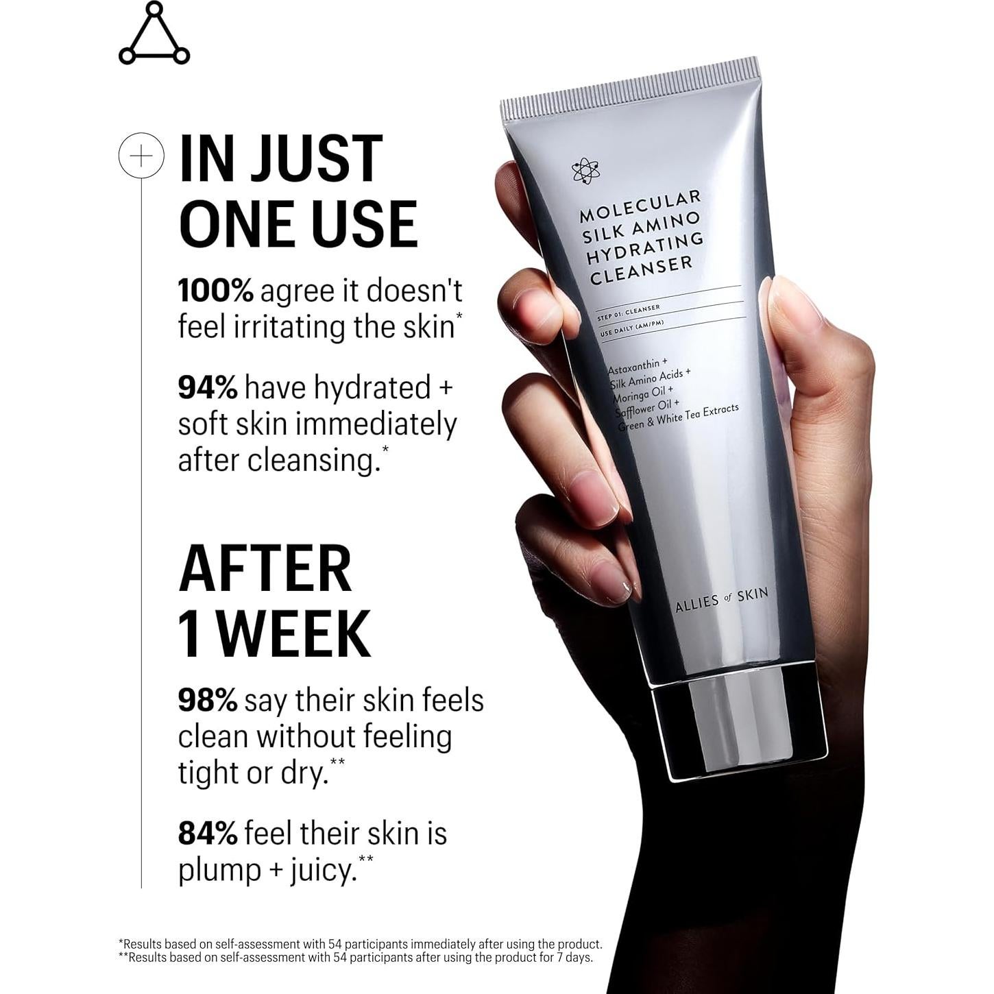 Limpiador Hidratante Aliados de la Piel 100 ml - Aminoácidos de Seda