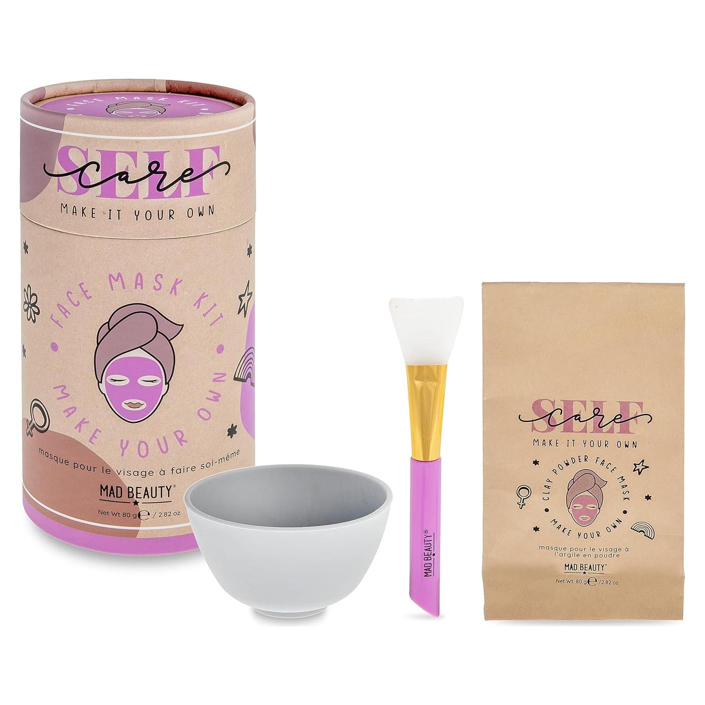 Conjunto de Mascarillas Faciales Mad Beauty DIY Lavanda 80g