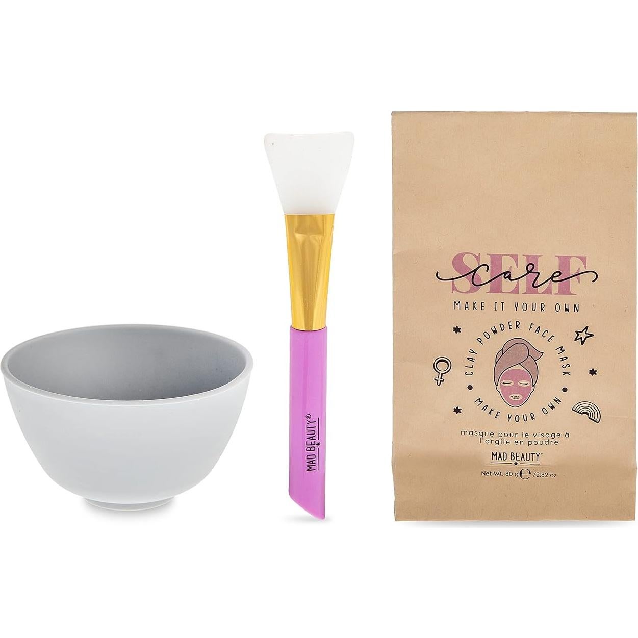 Conjunto de Mascarillas Faciales Mad Beauty DIY Lavanda 80g