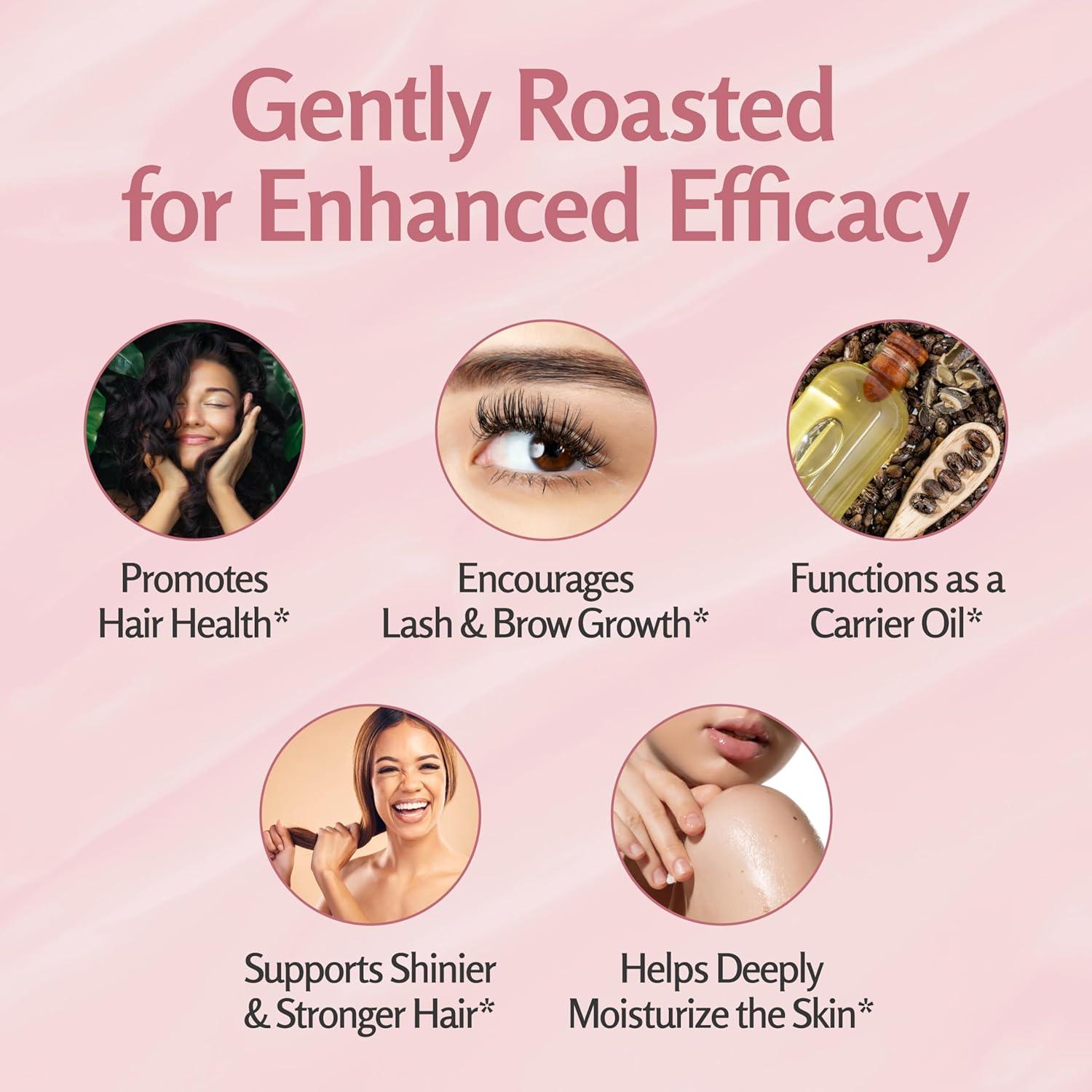 Aceite de Ricino Negro Orgánico M3 Naturals 118 ml para Cabello